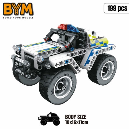 Coche de policía de juguete para montar y jugar