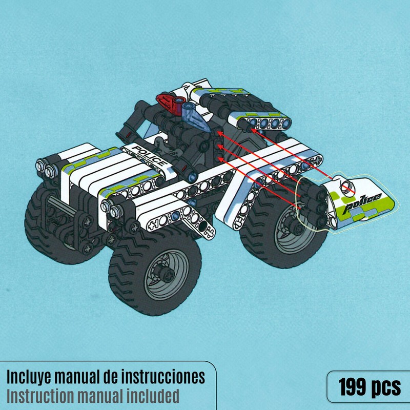 Piezas de construcción IM Master para desarrollar motricidad fina