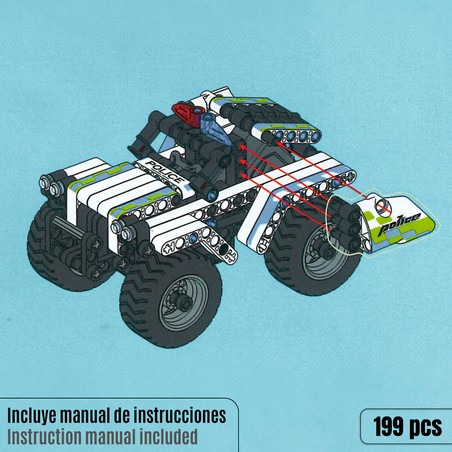 Piezas de construcción IM Master para desarrollar motricidad fina