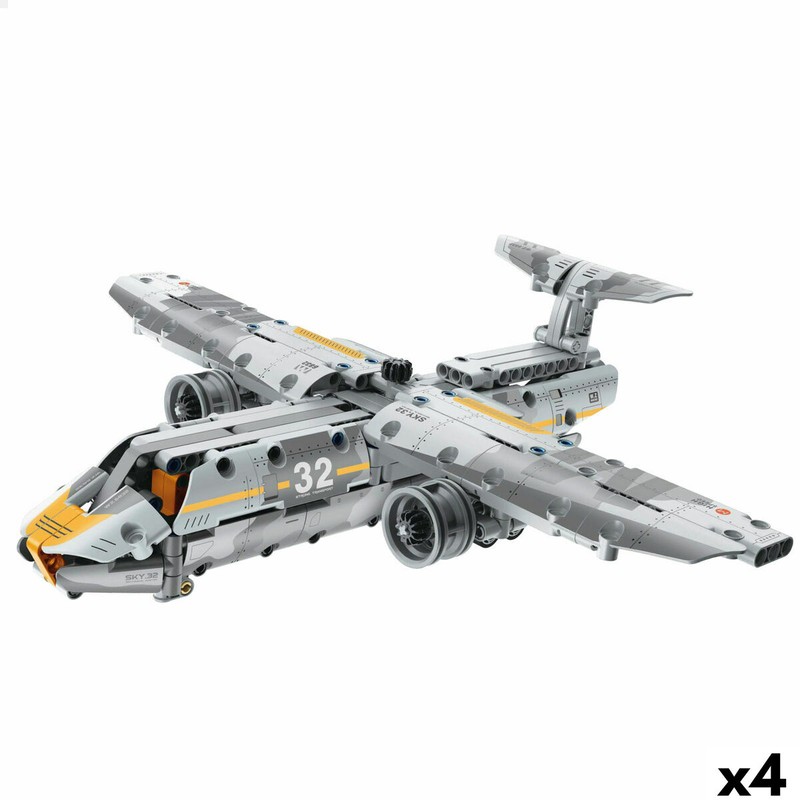 Juguetes Construcción Niños - Avión Militar Desmontable