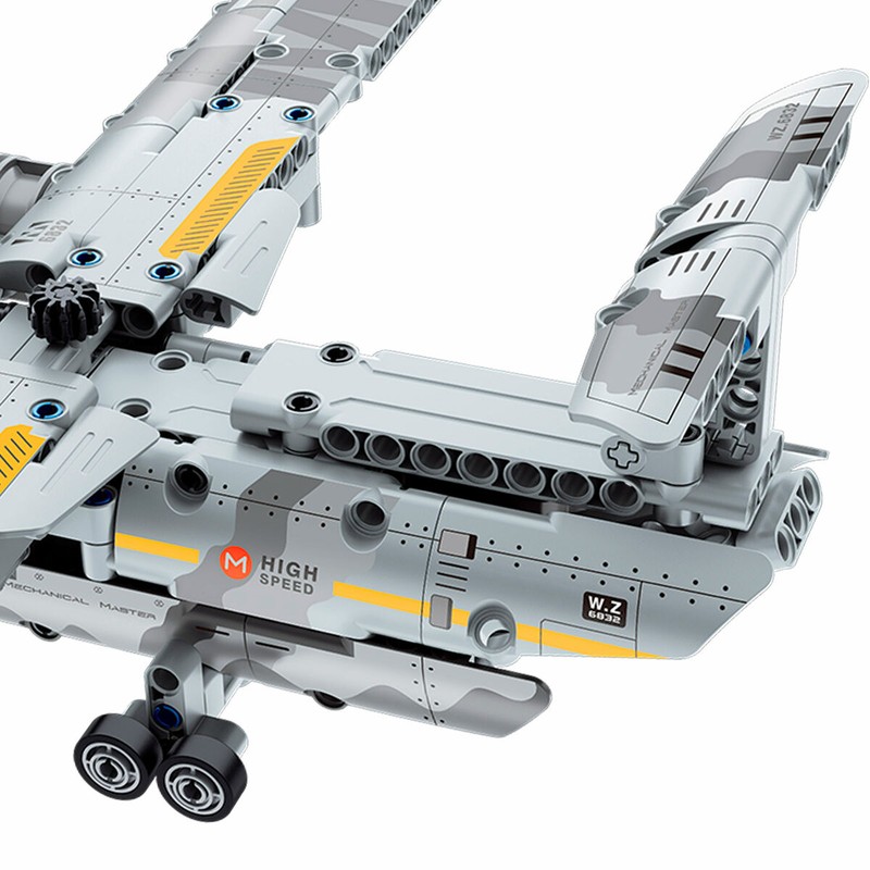 Set Construcción Educativo - Avión BYM para +6 años