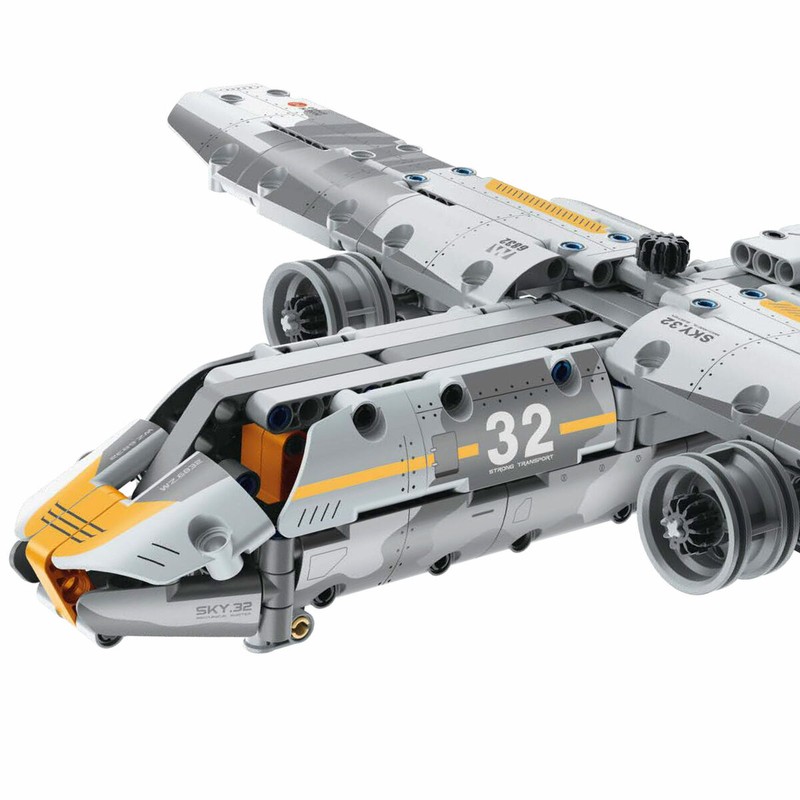 Bloques Construcción Infantiles - Montaje de Avión Plástico