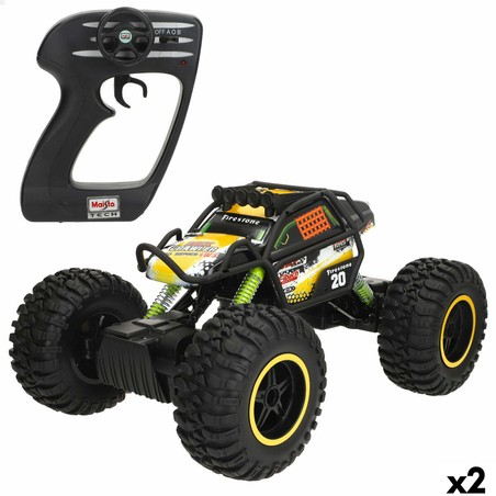 Coches juguete niños Maisto Rock Crawler Pro 4x4, listo para la acción