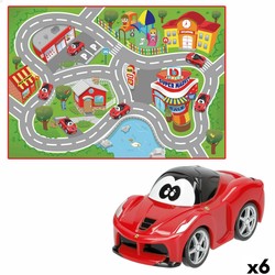 Playset Ferrari niños con alfombra de juego y coche LaFerrari