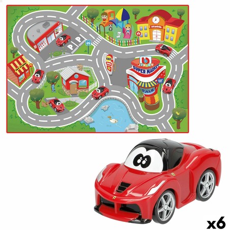 Playset Ferrari niños con alfombra de juego y coche LaFerrari