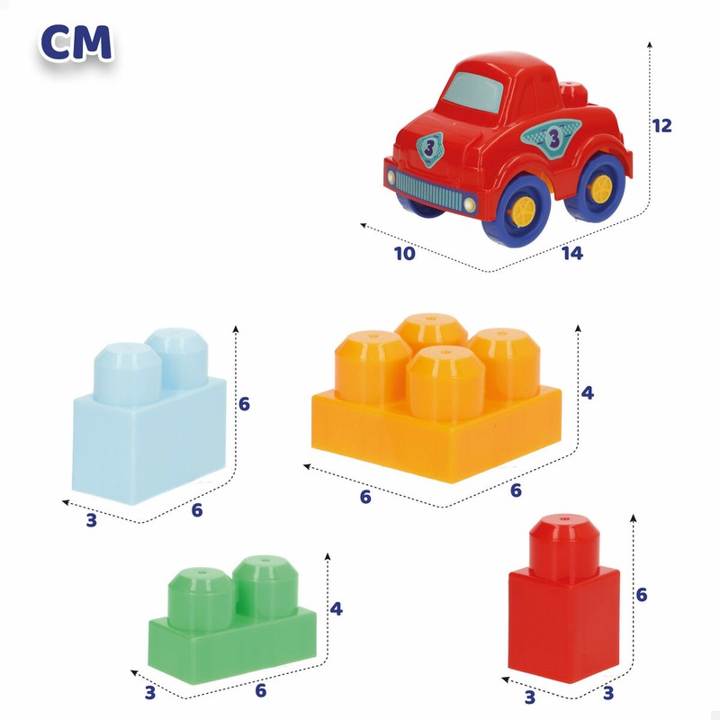 Bloques apilables bebé juego creativo y seguro