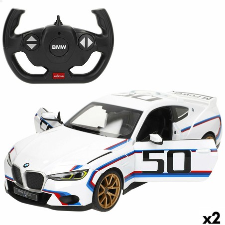 Coches juguete niños BMW radiocontrol pack azul y rojo