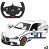 Coches juguete niños BMW radiocontrol pack azul y rojo