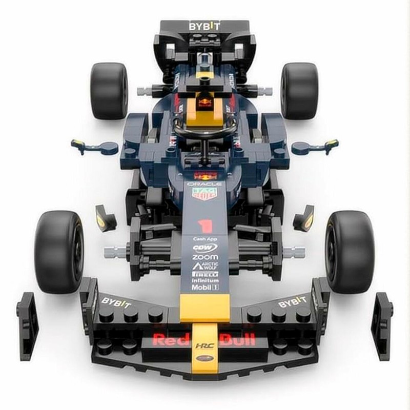 Set construcción educativo Red Bull F1 para niños