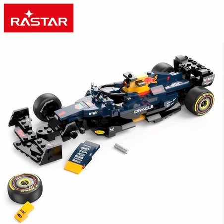 Maqueta de construcción Red Bull RB19 con detalles realistas