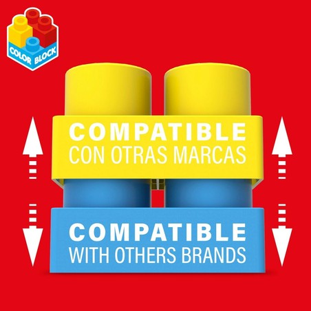 Bloques apilables bebé de plástico seguro