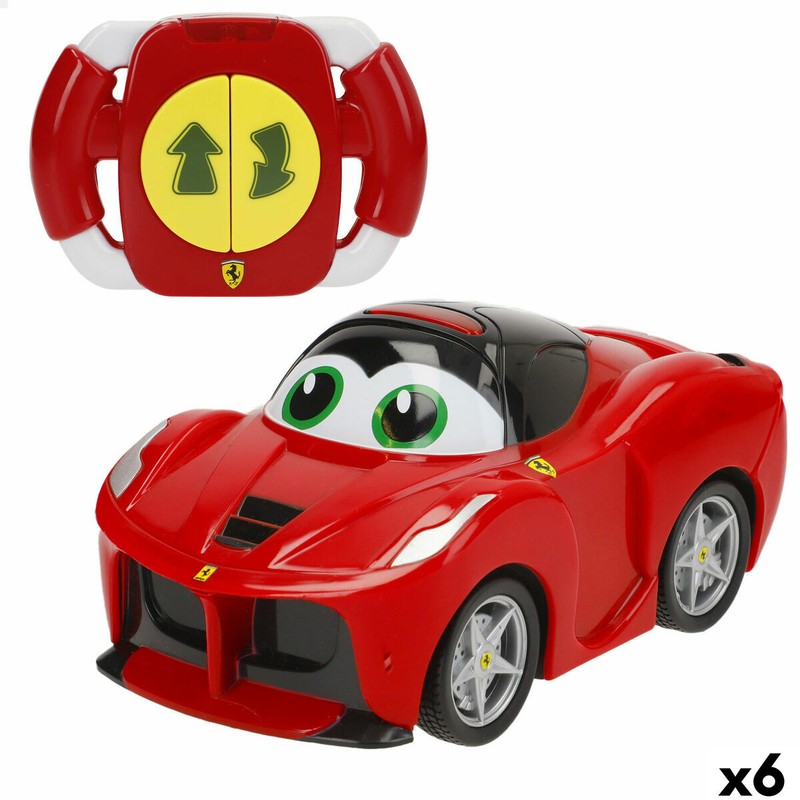 Coches juguete niños Ferrari radiocontrol set 6 unidades
