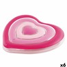 Colchoneta hinchable corazón Intex para verano