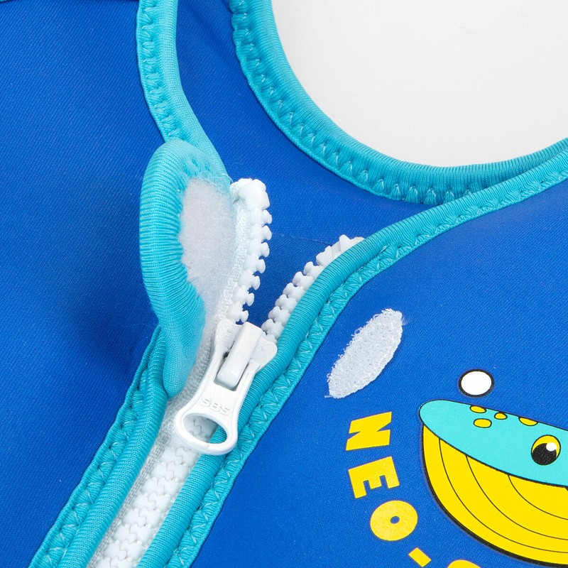 Chaleco seguridad acuática infantil AquaSport con cierre de velcro