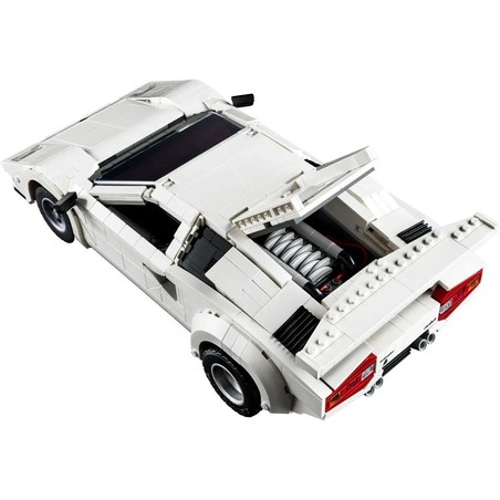 Construcción coche deportivo Lego ICONS, vista lateral