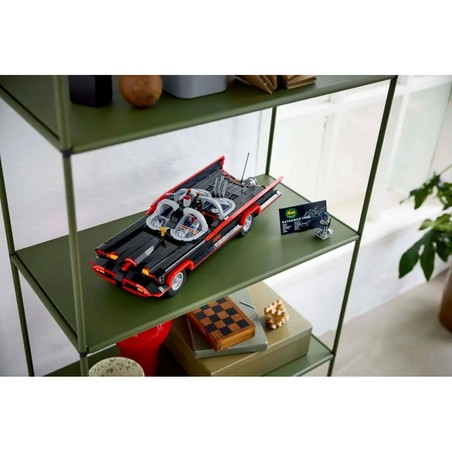 Bloques construcción infantiles Batmobile Lego con minifiguras