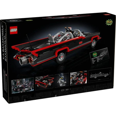 Batmobile Lego para adultos: caja del set con 1822 piezas