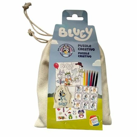 Manualidades niños Bluey: set de dibujo creativo para desarrollar la imaginación.