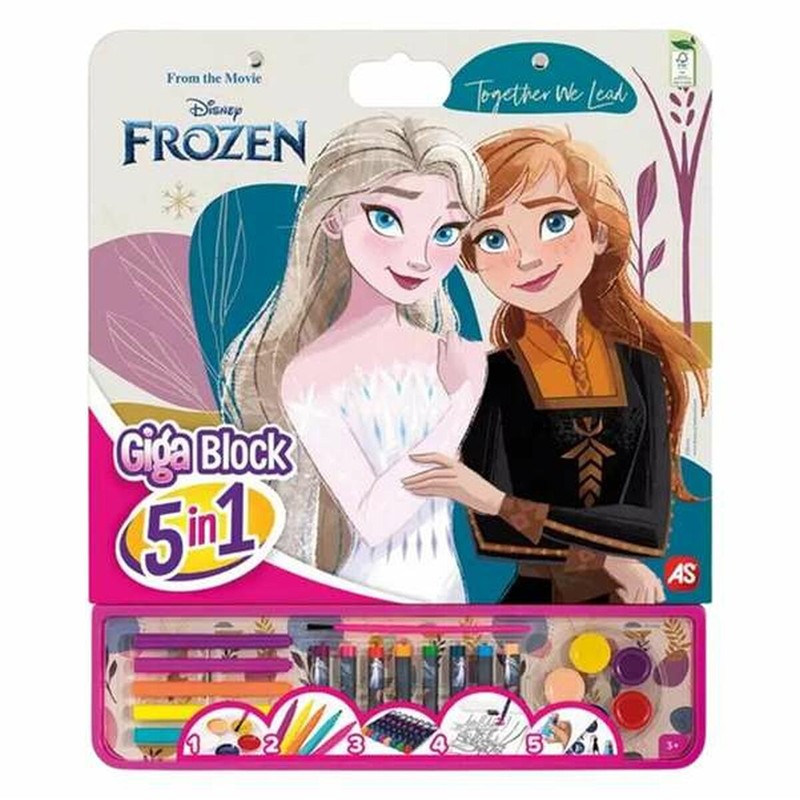 manualidades niños set dibujo frozen