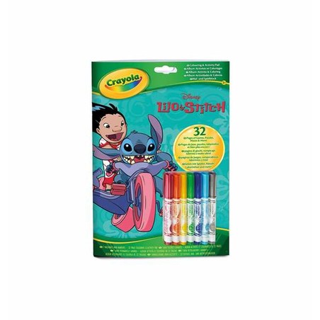 Set de manualidades niños Crayola Lilo & Stitch para dibujar y colorear