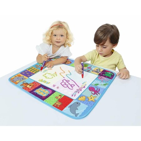Kit manualidades infantil con pizarra bilingüe para creatividad
