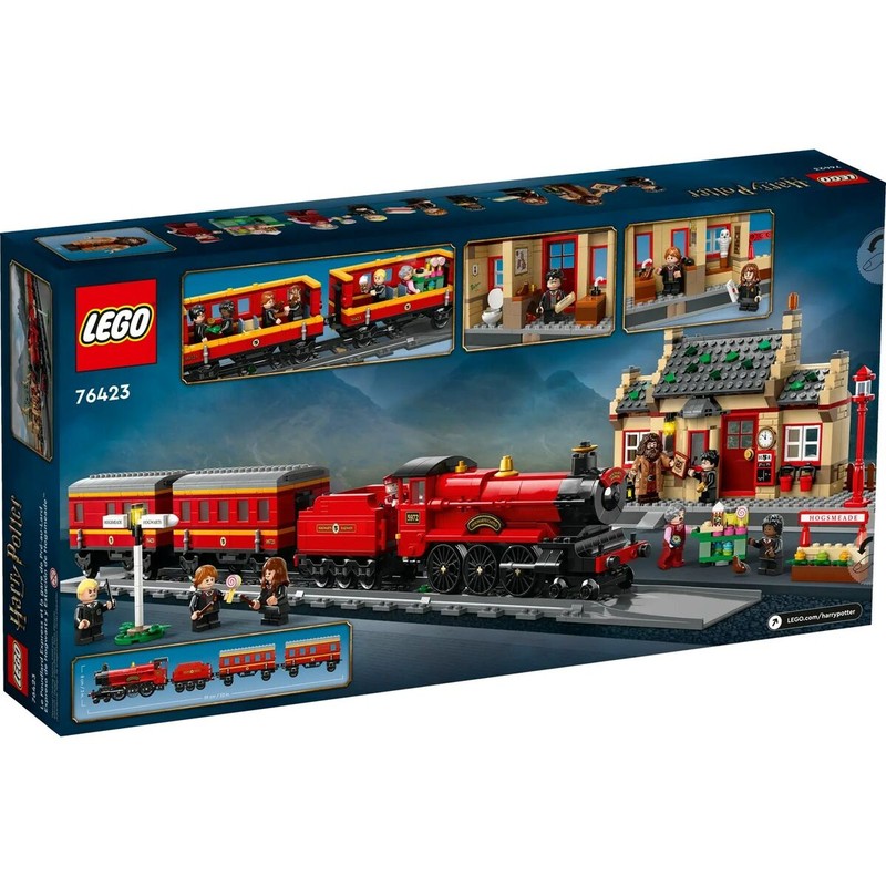 Detalles del tren LEGO Harry Potter, un juguete de construcción para coleccionistas