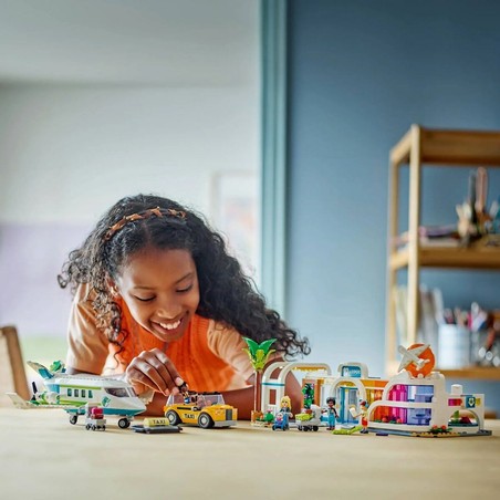 Juego creativo aeropuerto: escena de despegue LEGO Friends