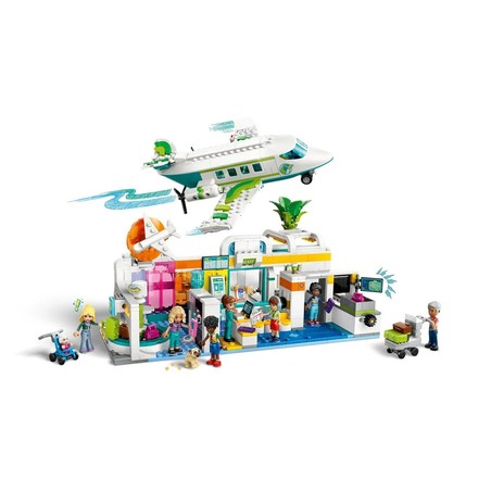 Avión de juguete LEGO: vista aérea del set completo