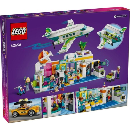 Set de viaje LEGO: personajes y equipaje en el aeropuerto