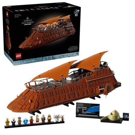 Lego Star Wars Jabba Sail Barge 75397 completo