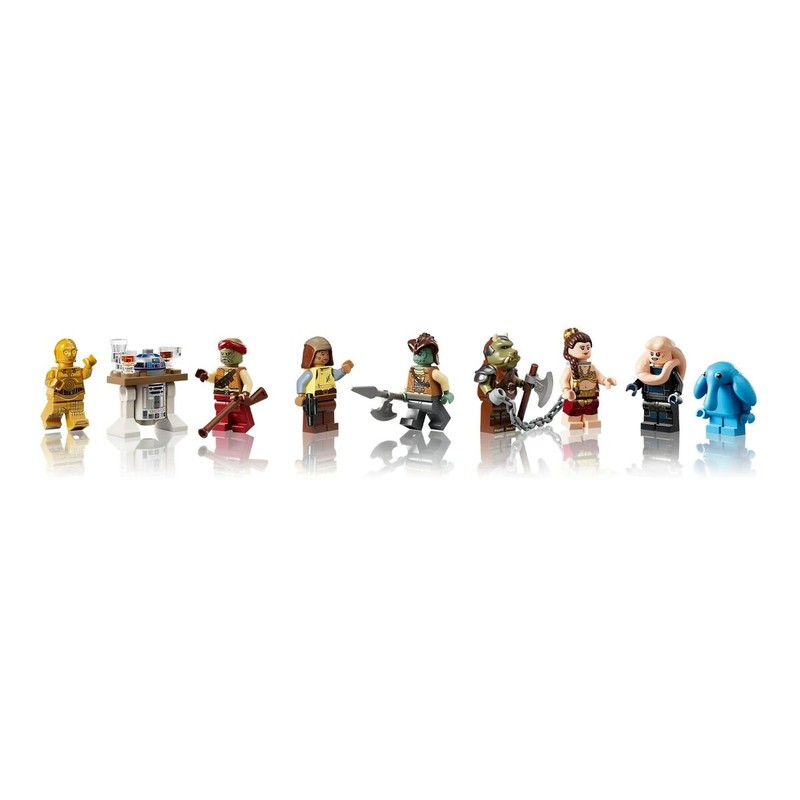 Detalles nave espacial Lego coleccionista Jabba Sail Barge