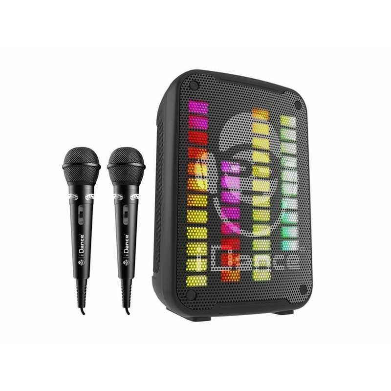 Altavoz Karaoke Niños con micrófono inalámbrico y luces LED