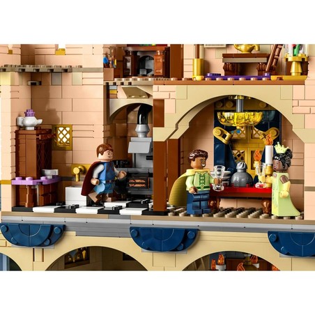 Desafío construcción Lego: vista lateral del castillo
