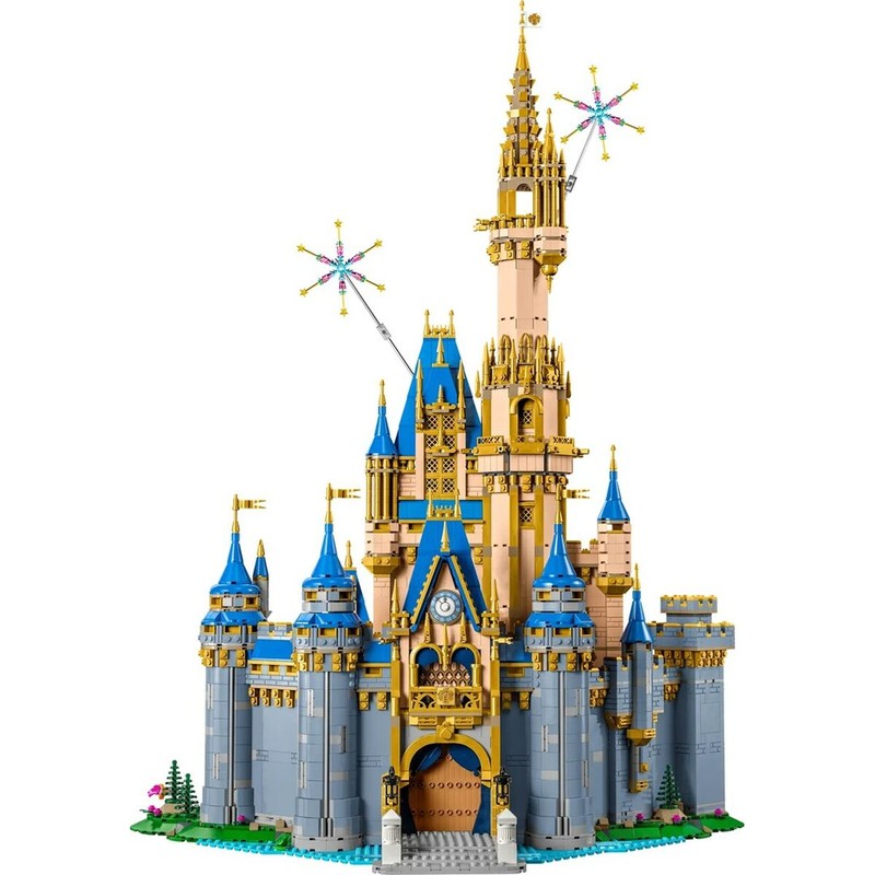 Set de piezas Lego Disney: vista aérea del modelo
