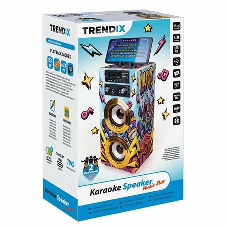 Altavoz con micrófono para niños portátil