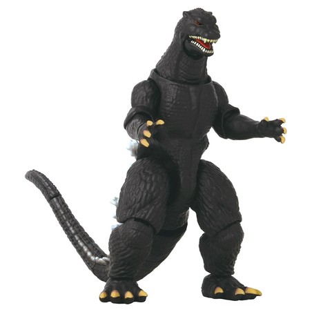 Godzilla 2004: juguete articulado Bandai desde múltiples ángulos