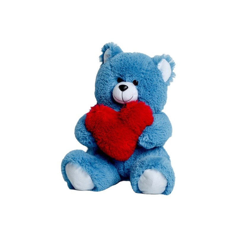 Oso de Peluche Azul GO GIFT FRANK 50 cm - Compra online en MegaJuguetes