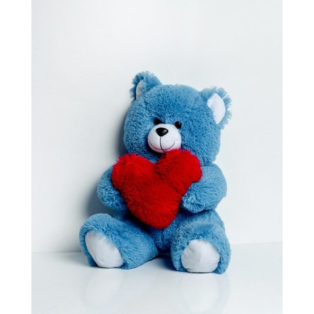 Oso de peluche azul de 50 cm de altura