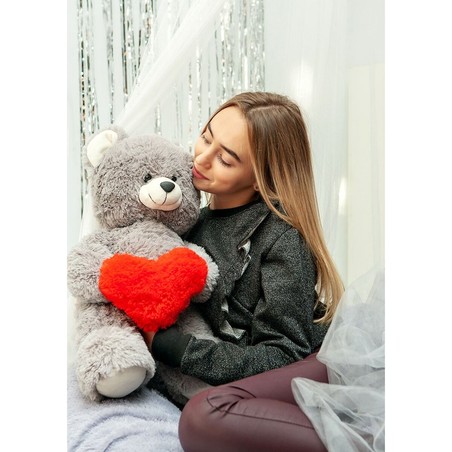 Peluche de corazón para decoración habitación bebé