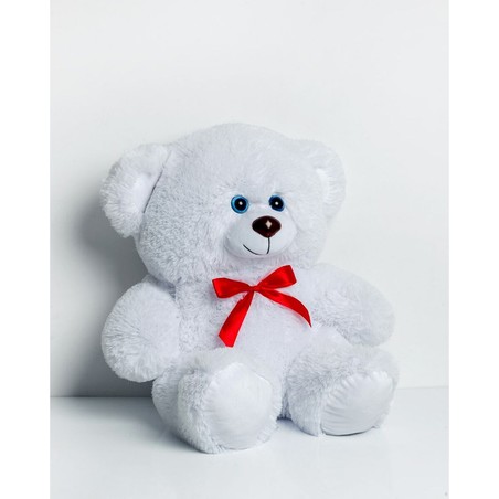 Muñeco de felpa blanco ideal para decoración habitación infantil