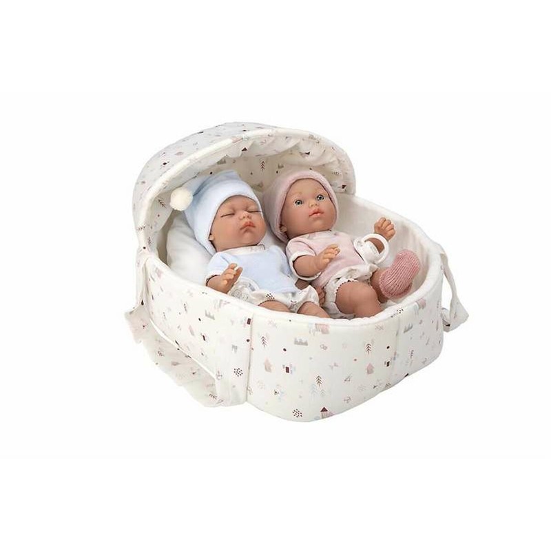 Muñeco Bebé Arias Pillines 26 cm con Capazo - Compra online en MegaJuguetes