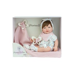 Muñeca Bebé Realista Marina & Pau Sweet Baby Farfalla 42 cm con estuche 2