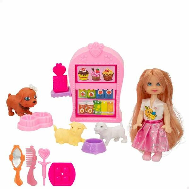 Detalle de muñeca de juguete divertida Colorbaby, regalo ideal para cumpleaños