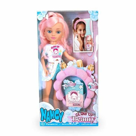 Muñeca Nancy Glow Up Beauty de 42 cm, juguete de moda para niñas