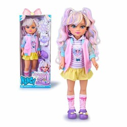Muñeca Nancy 42 cm con su vestido multicolor, lista para jugar 2