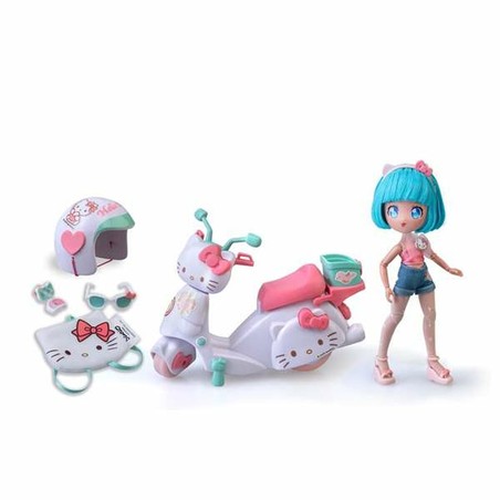 Juguete Hello Kitty articulada para niñas de 3 años.