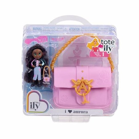 Muñeca infantil con personajes favoritos de Disney