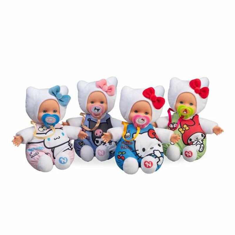 Muñeca Nenuco Hello Kitty de 15 cm, ideal para jugar.