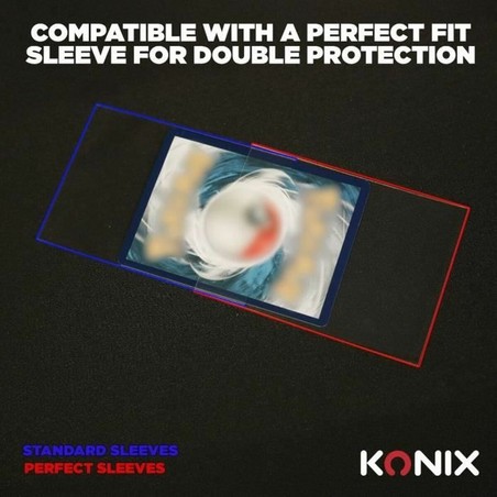 Fundas KONIX perfectas para Magic y Pokémon, vista lateral