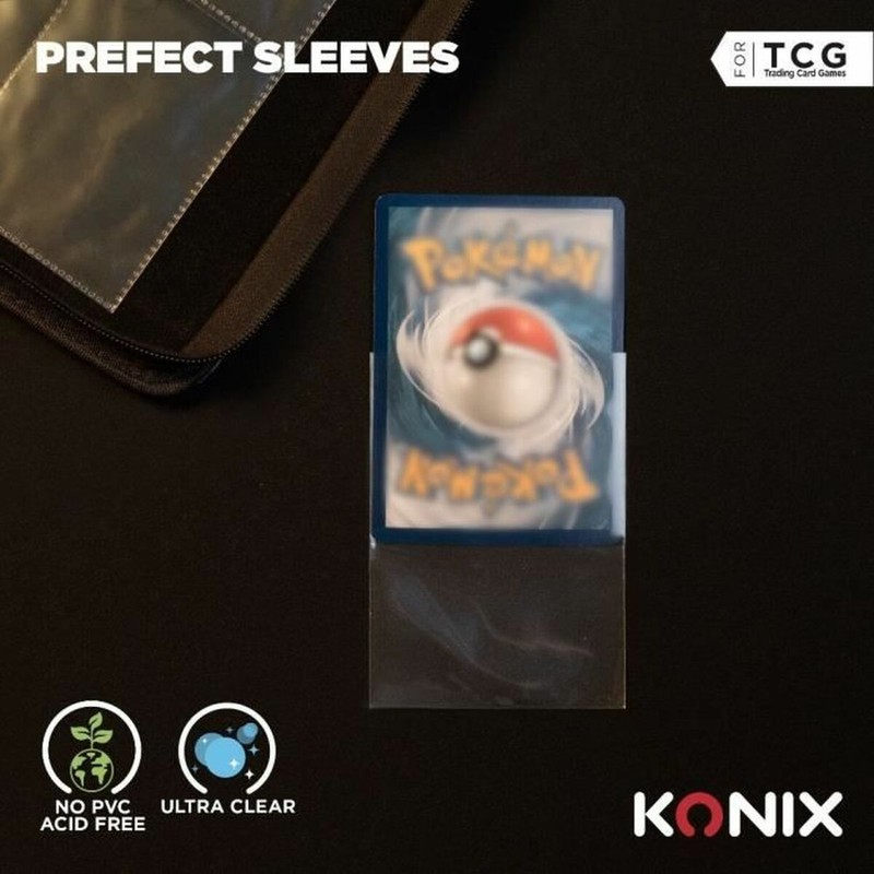 Cómo usar fundas KONIX: insertando una carta de colección